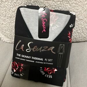 Lasenza skinny thermal pj set NWT